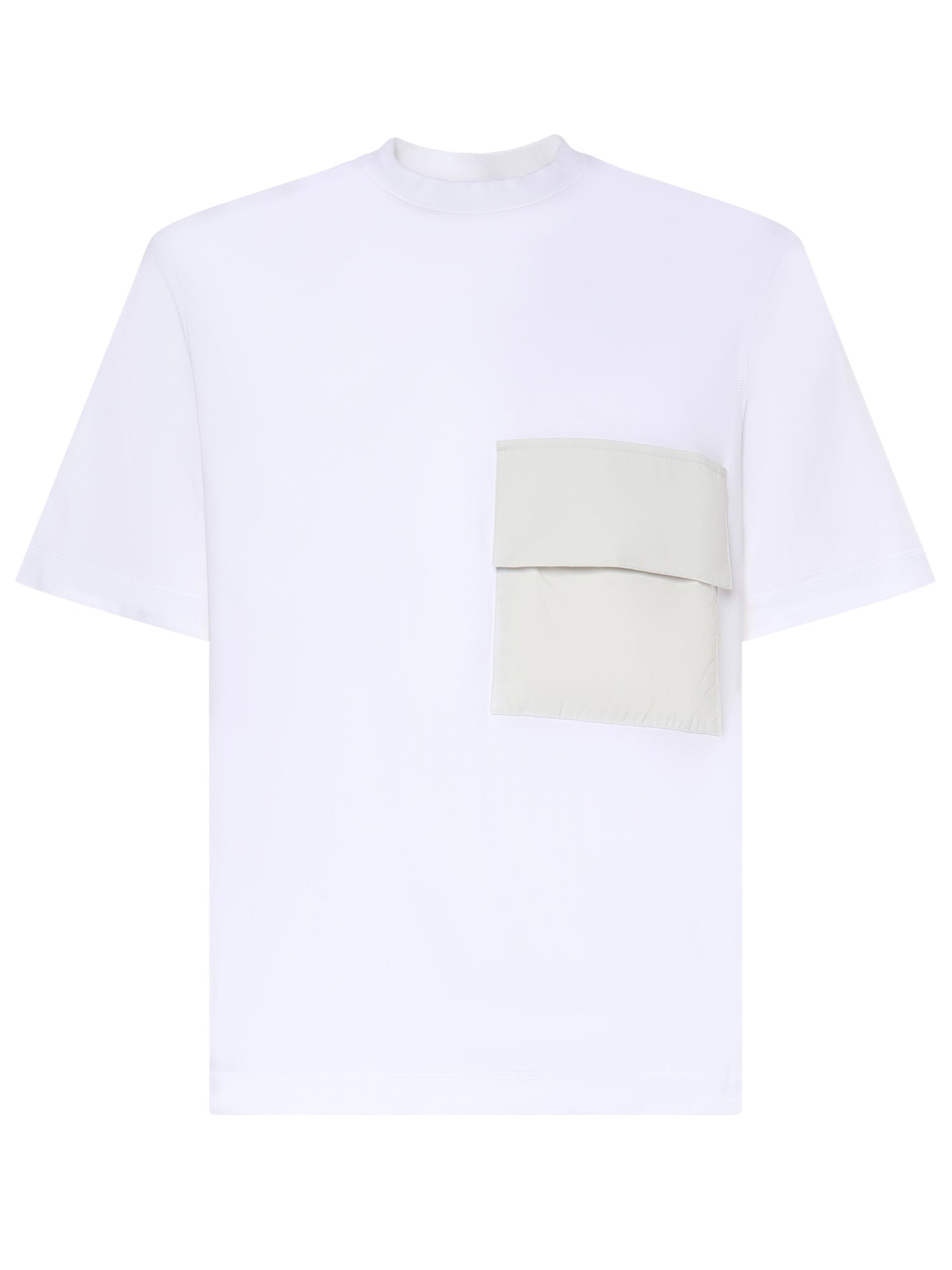 T-shirt in cotone con taschino JG00072UL 521321000 LAMINAR 