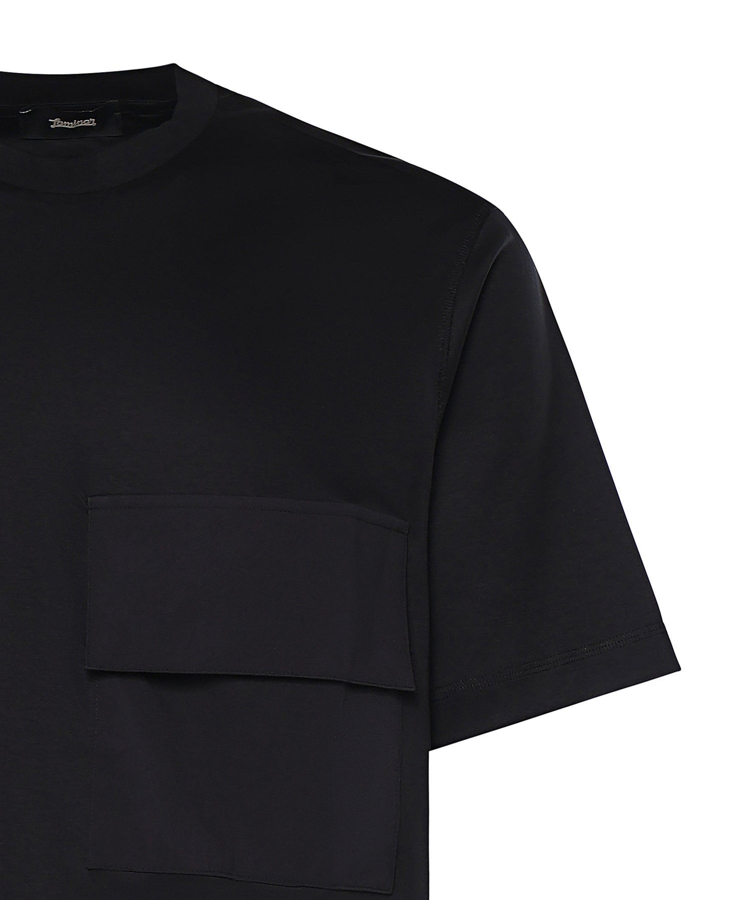 T-shirt in cotone con taschino JG00072UL 521329300 LAMINAR 