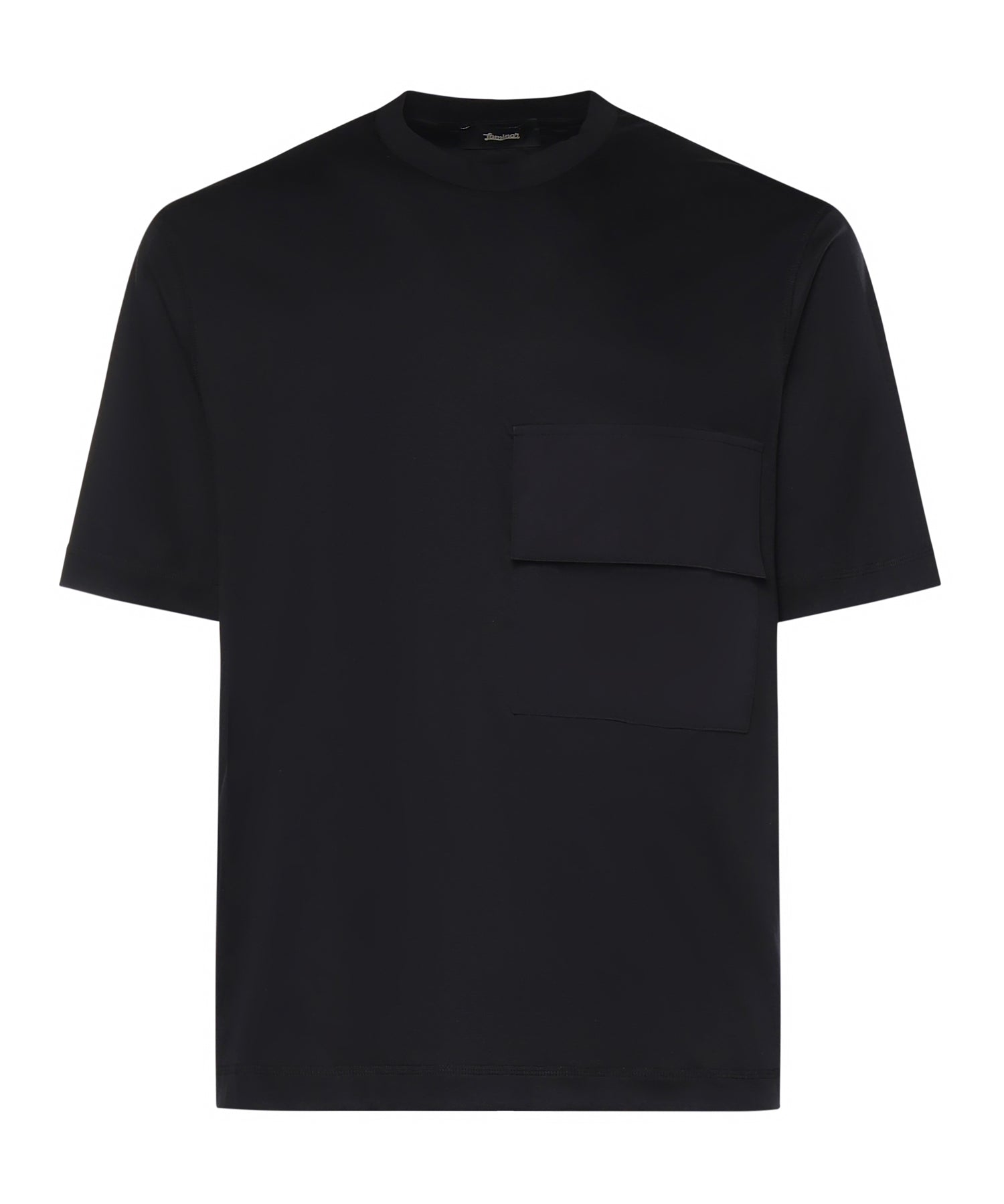 T-shirt in cotone con taschino JG00072UL 521329300 LAMINAR 