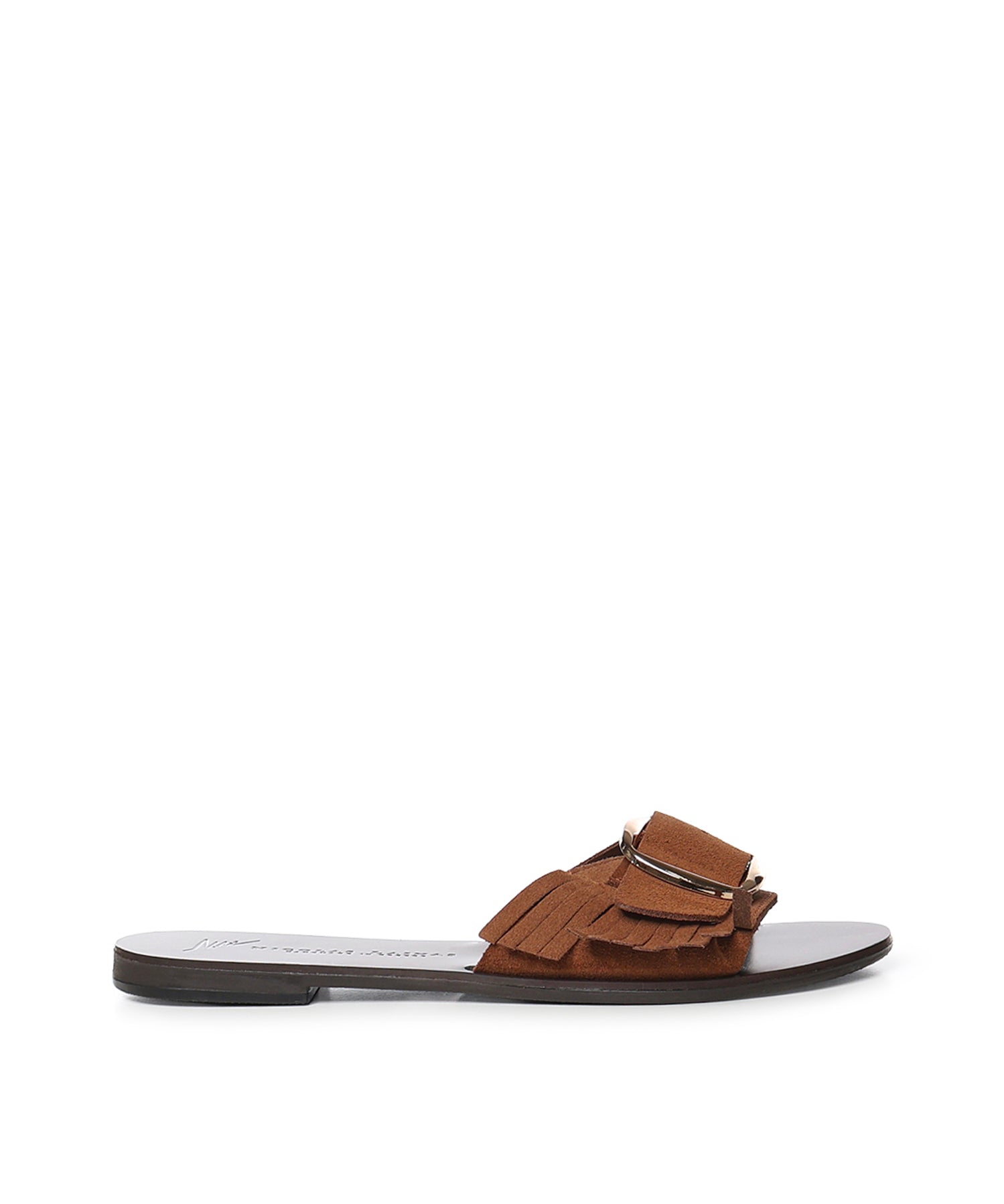 Slide in suede 504 TAN LAS MEDITERRANEAS 