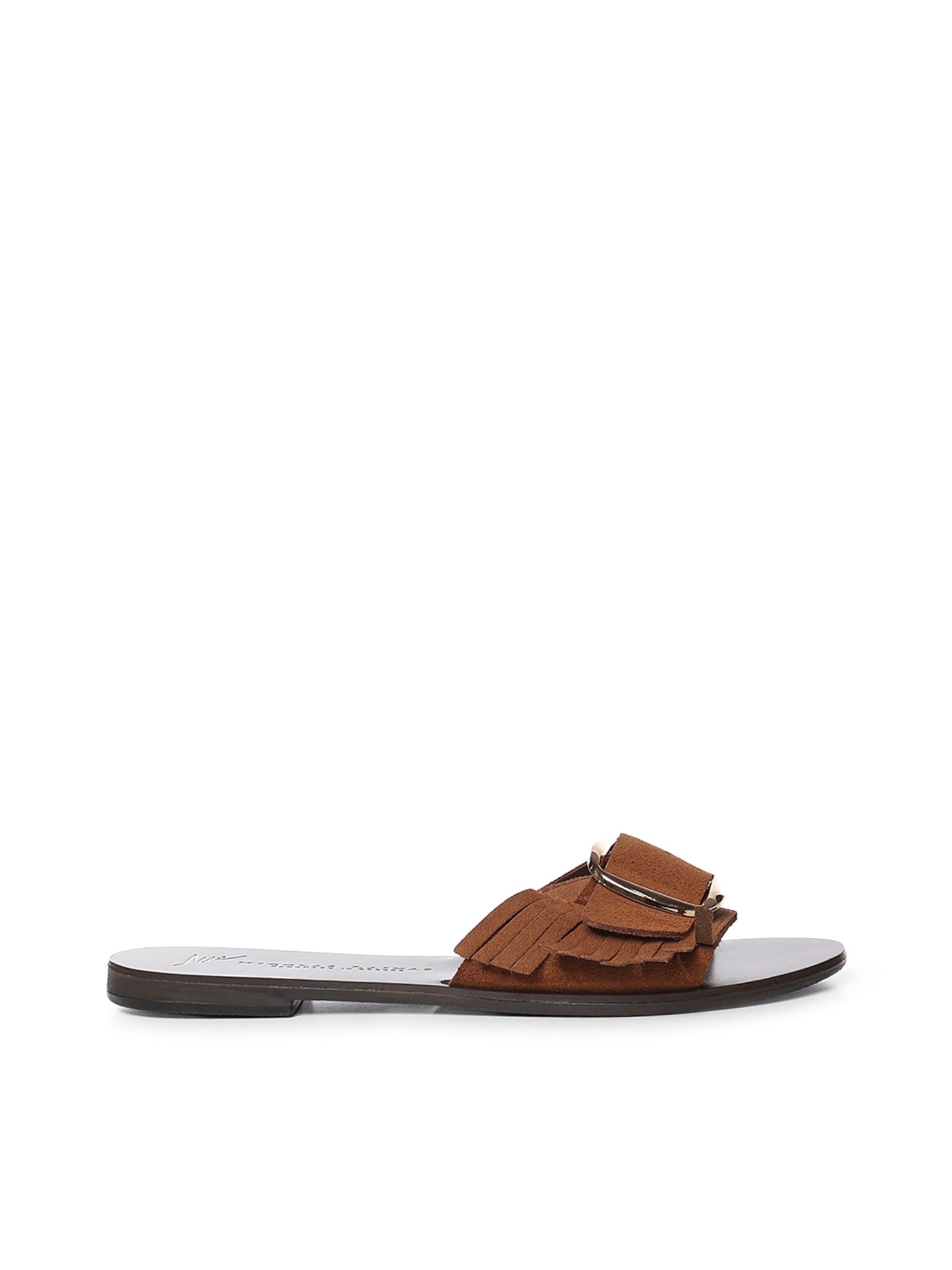 Slide in suede 504 TAN LAS MEDITERRANEAS 