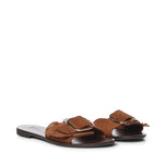 Slide in suede 504 TAN LAS MEDITERRANEAS 