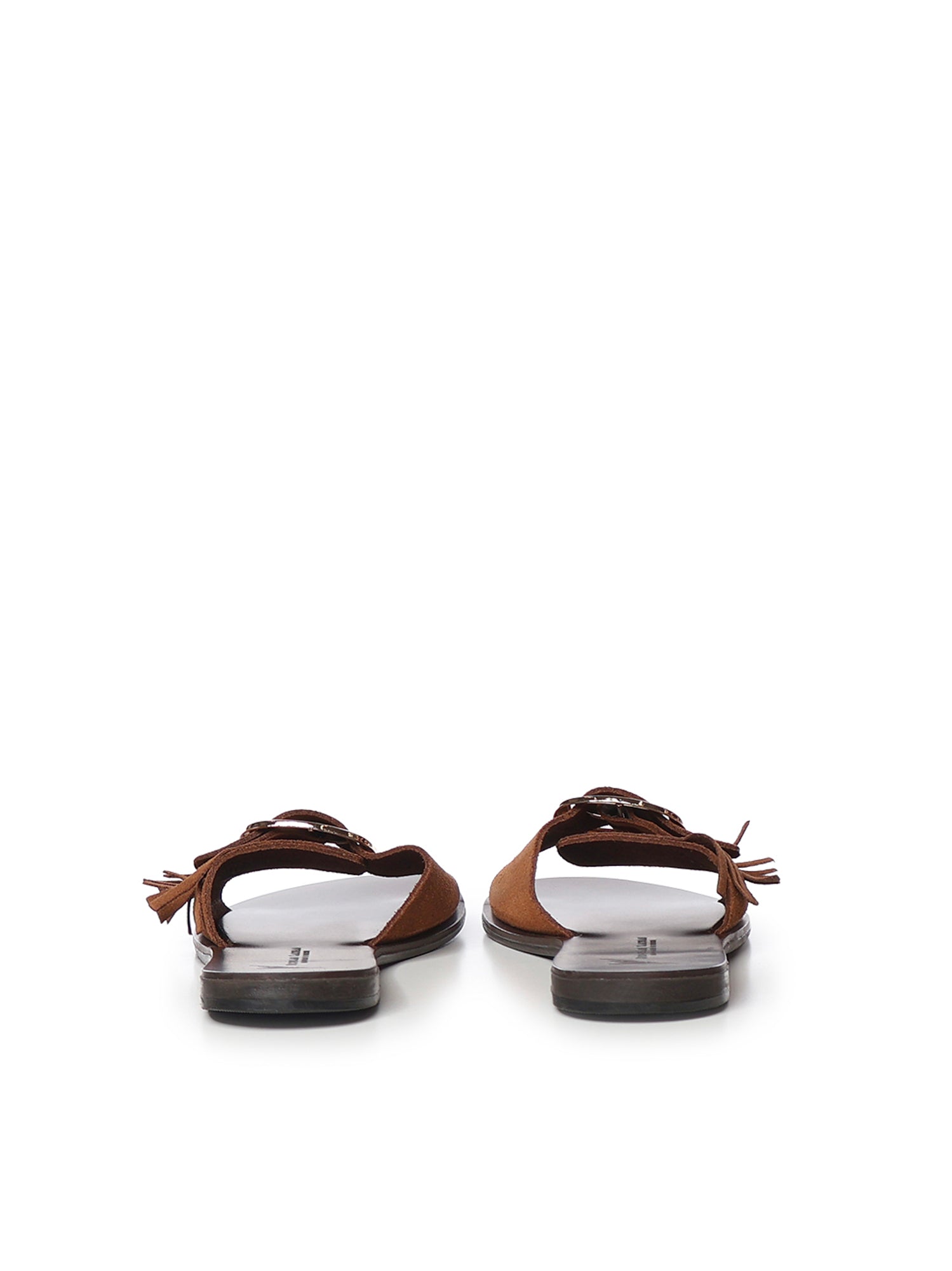 Slide in suede 504 TAN LAS MEDITERRANEAS 