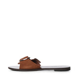 Slide in suede 504 TAN LAS MEDITERRANEAS 