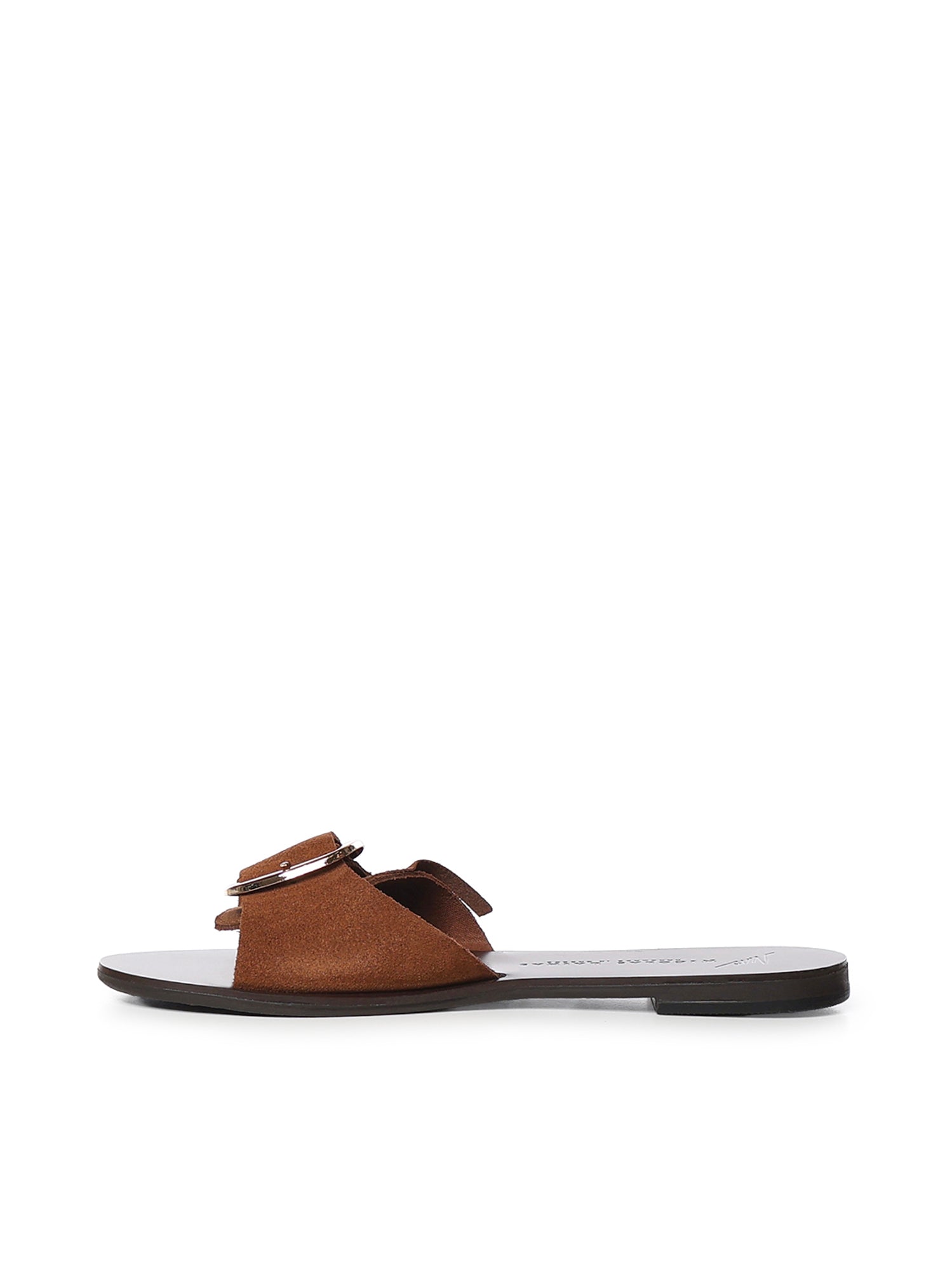 Slide in suede 504 TAN LAS MEDITERRANEAS 