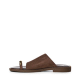 Sandali in suede V325A BROWN/GOLD LAS MEDITERRANEAS 