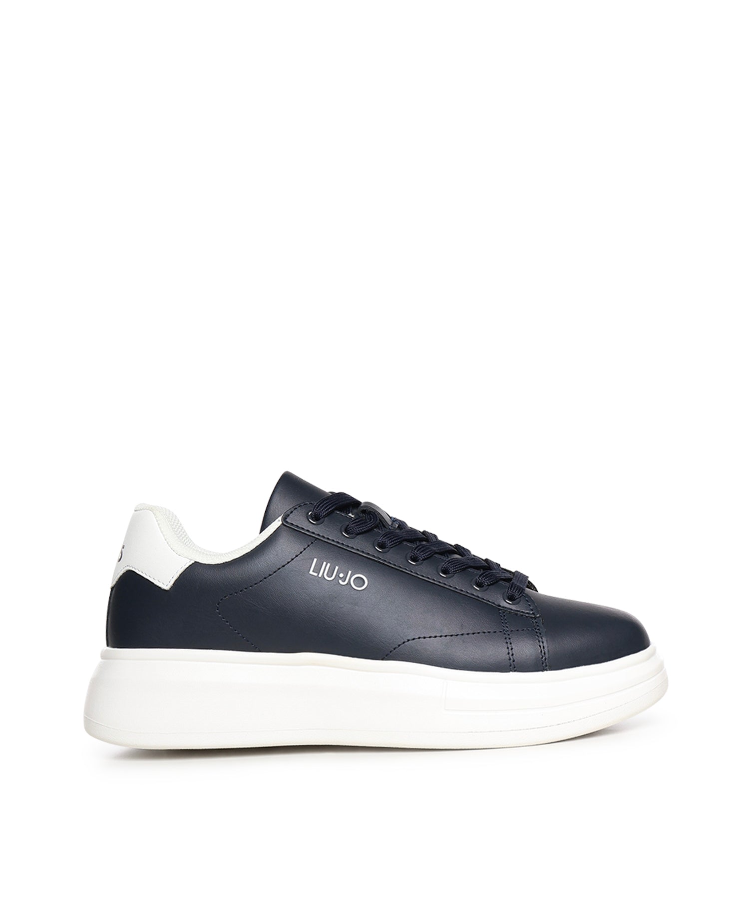 Sneakers platform con logo<BR/> 7B4027PX474 S3342 LIU JO 