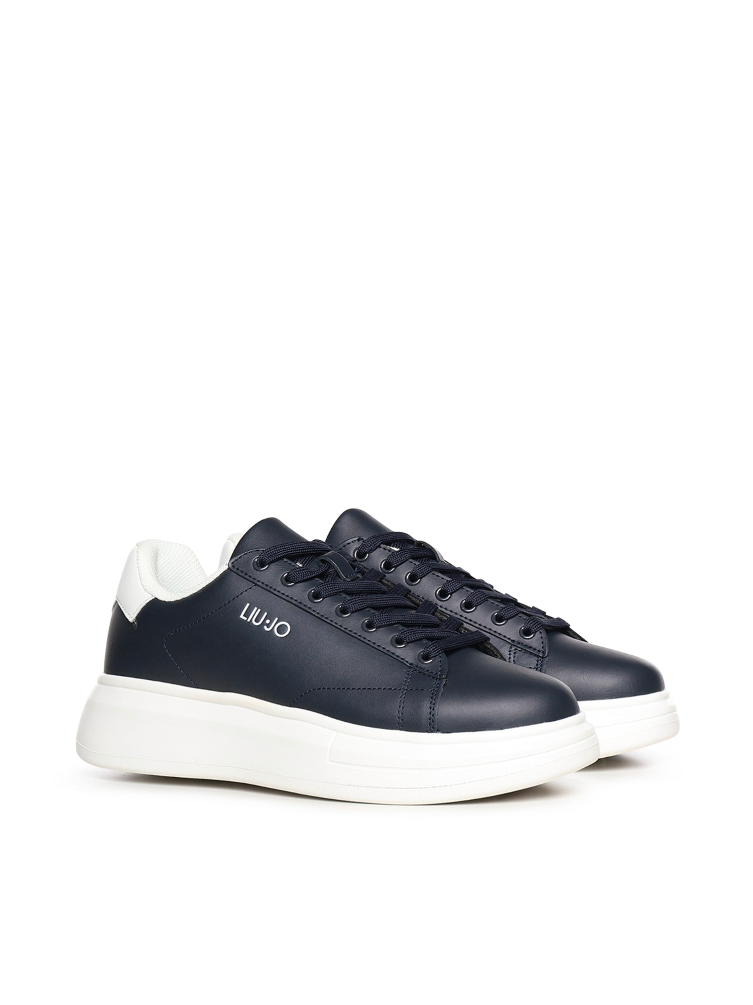 Sneakers platform con logo<BR/> 7B4027PX474 S3342 LIU JO 