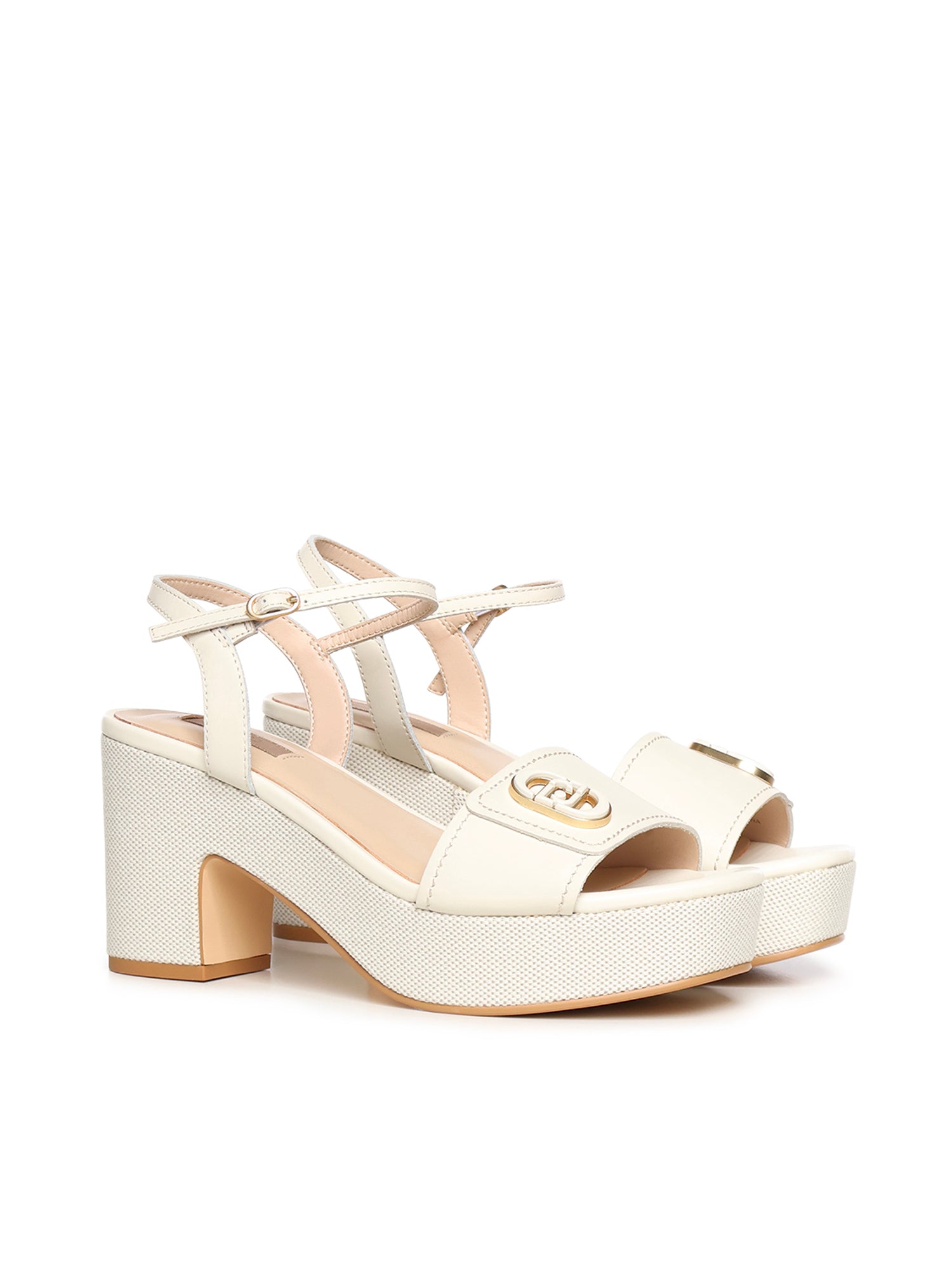 Sandali Harper in pelle SA6119P0102 S1400 LIU JO 