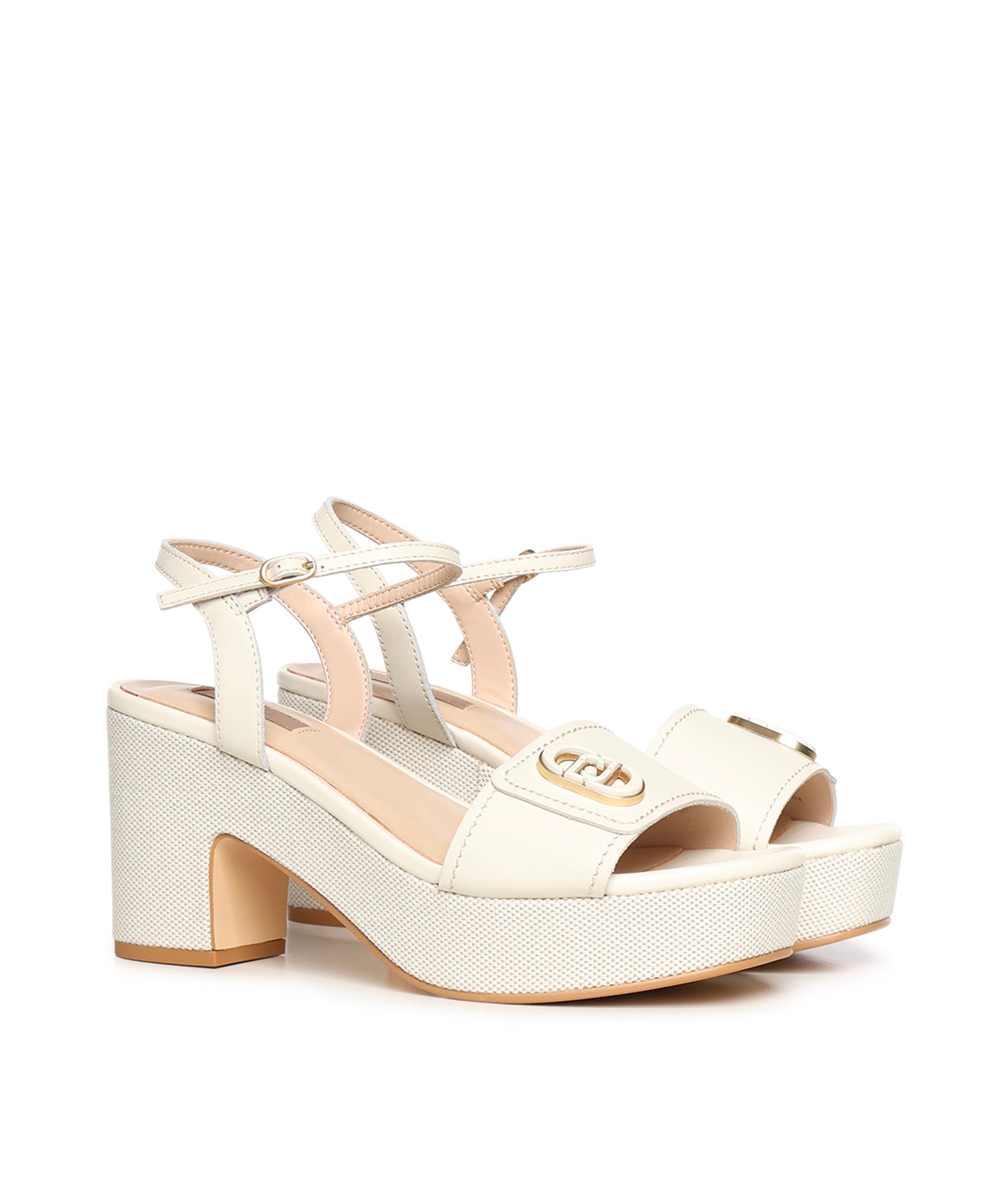 Sandali Harper in pelle SA6119P0102 S1400 LIU JO 