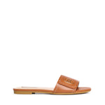 Sandali flat in pelle SA6127P0102 S3804 LIU JO 
