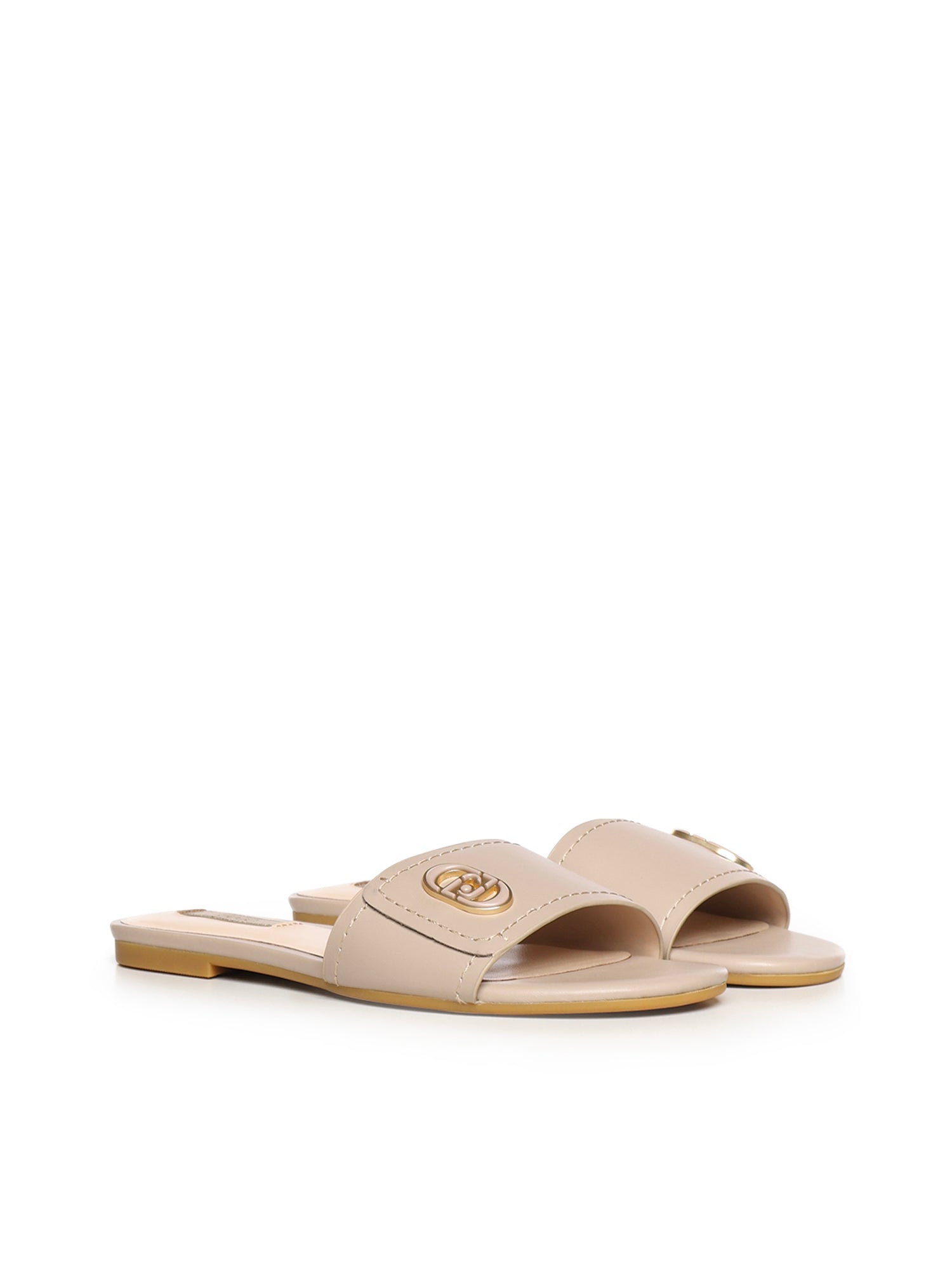 Sandali flat in pelle SA6127P0102 S3951 LIU JO 