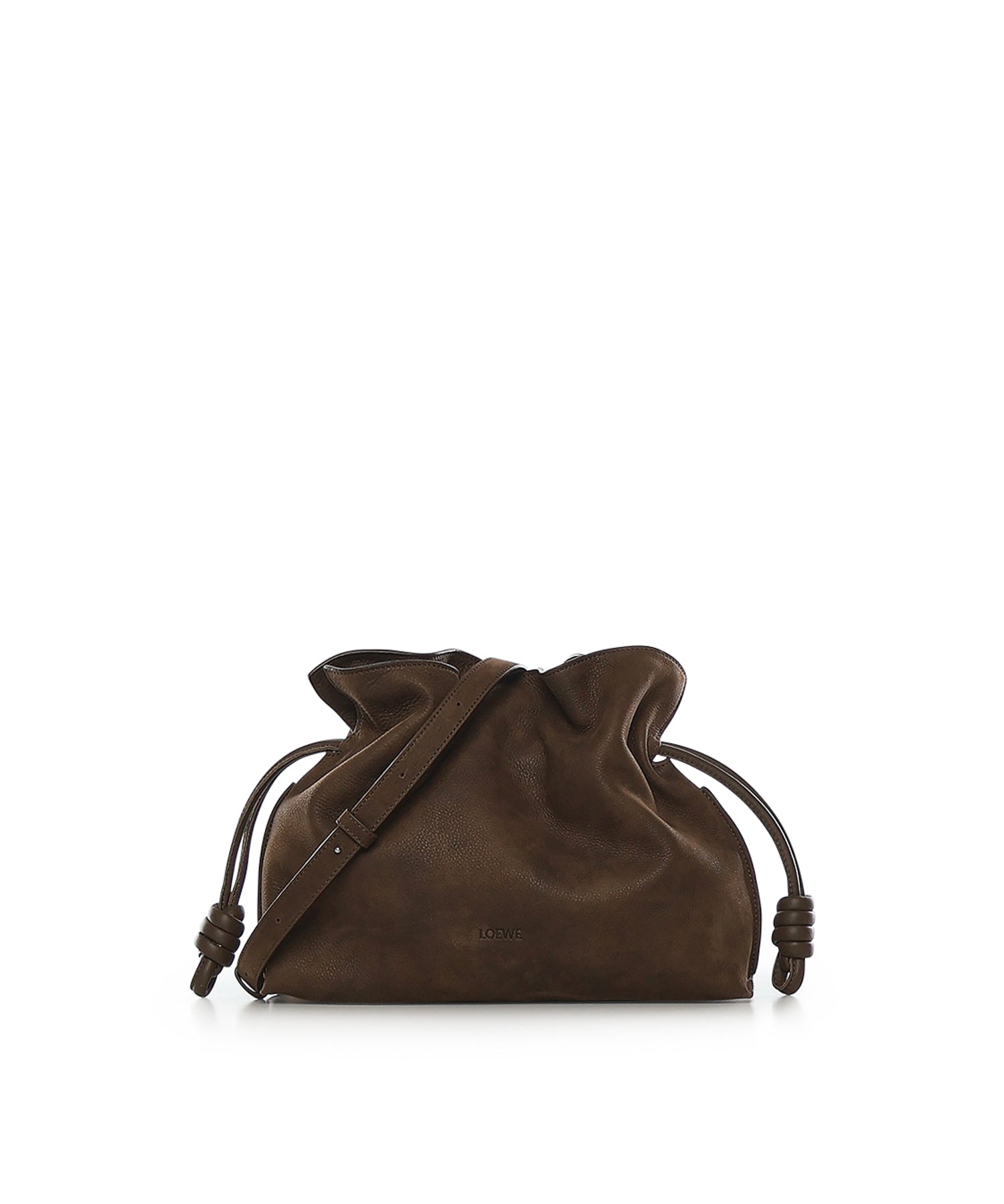 Pochette Flamenco media in nabuk A411FC1XDT 6423 LOEWE 
