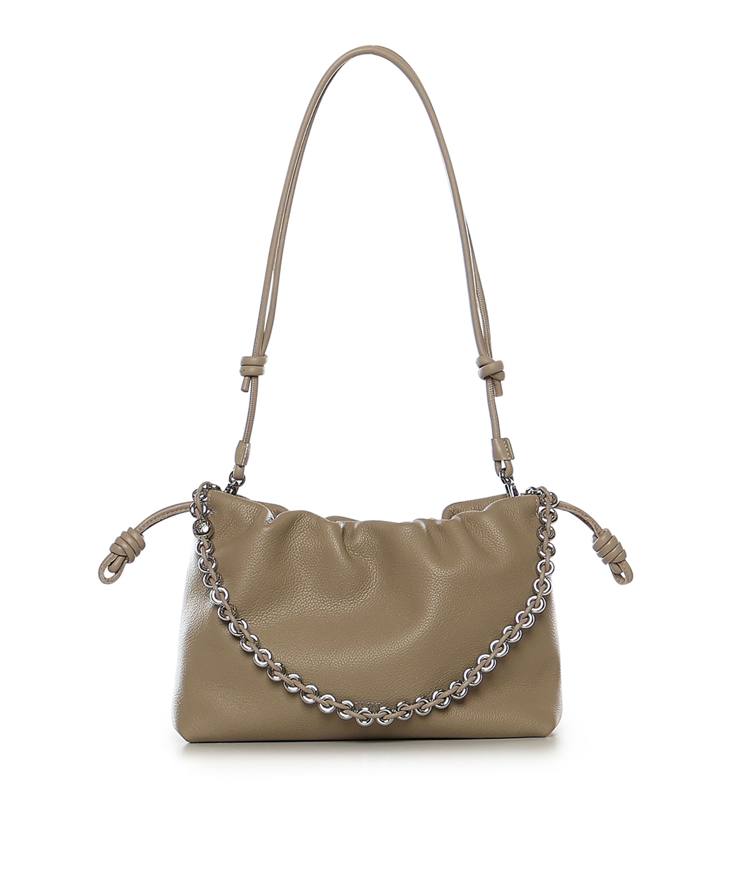 Borsa Flamenco Purse media in pelle di vitello <BR/> A411FCRXAP 5541 LOEWE 