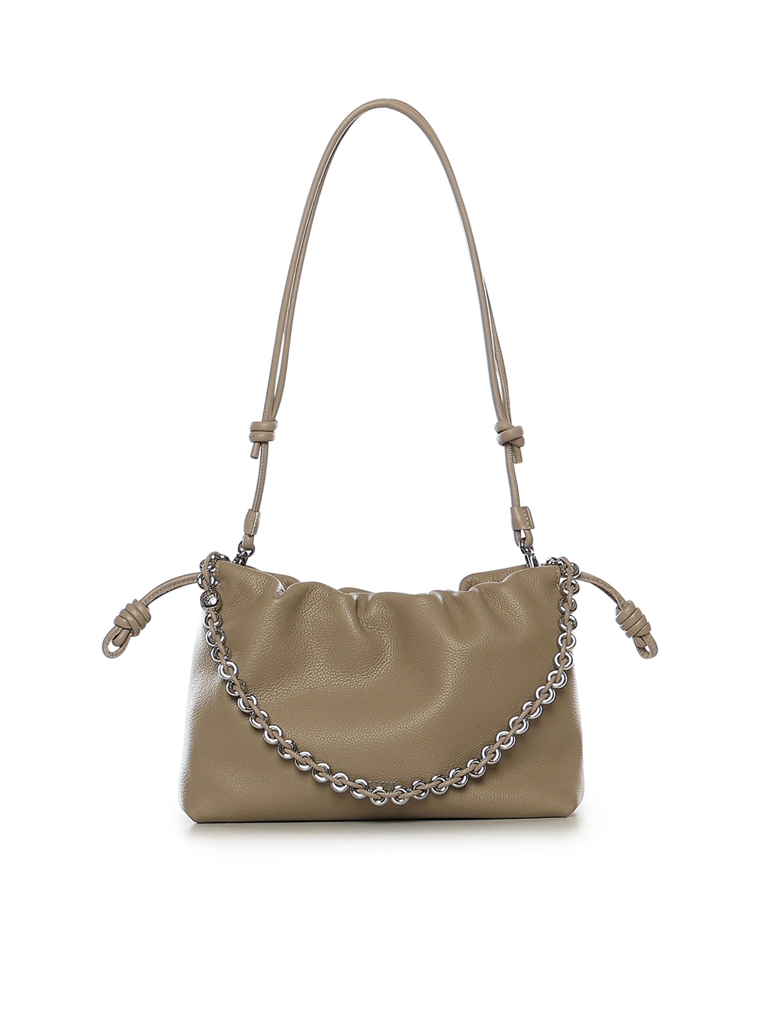 Borsa Flamenco Purse media in pelle di vitello <BR/> A411FCRXAP 5541 LOEWE 