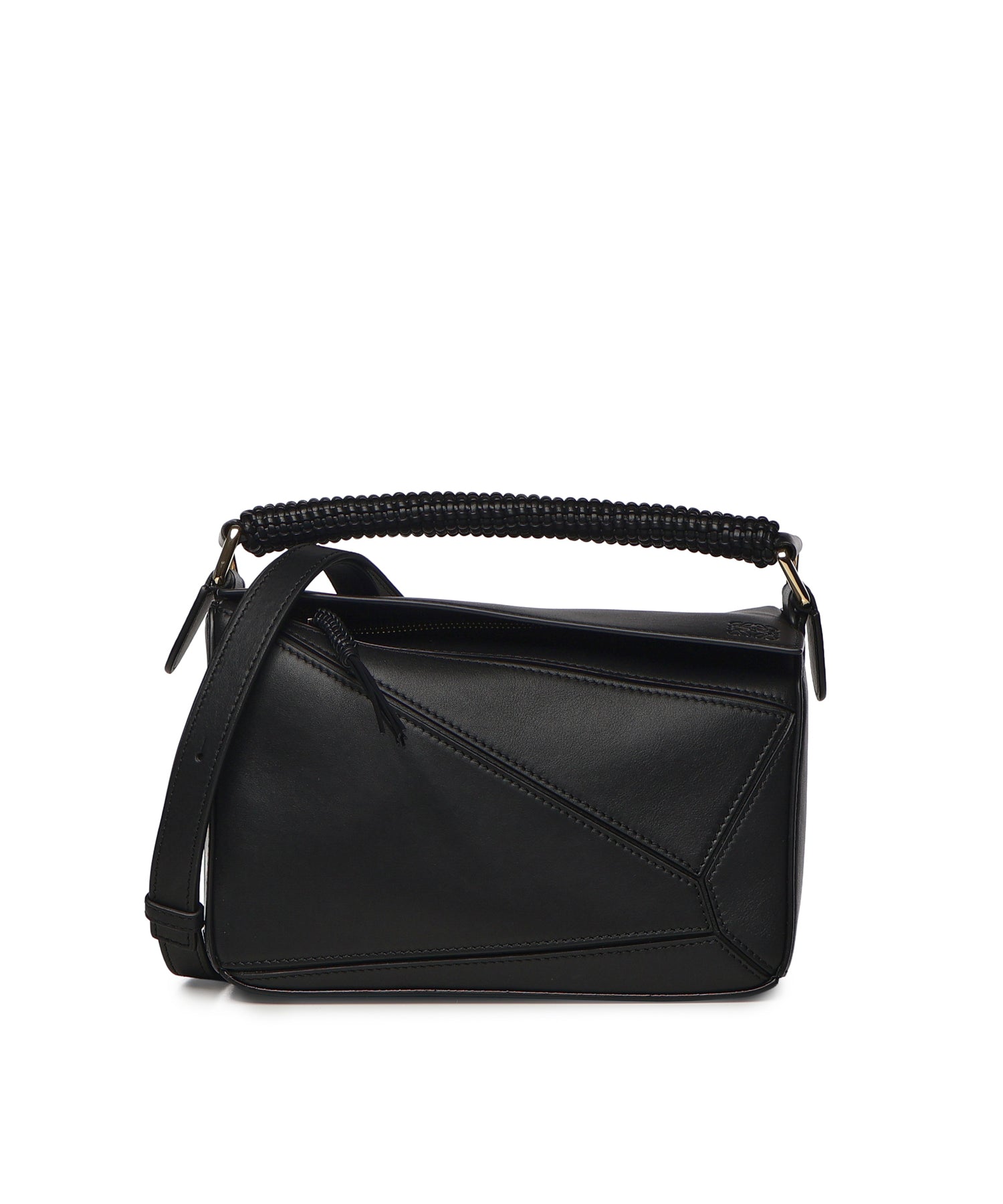 Borsa Puzzle piccola in pelle di vitello e nappa A510S21XDA 1100 LOEWE 