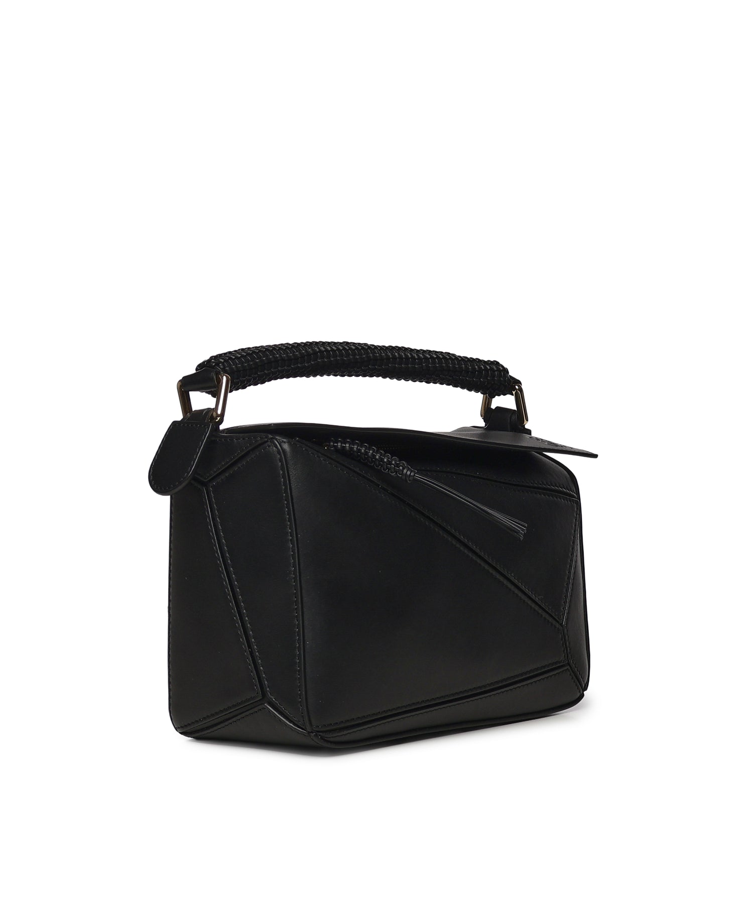 Borsa Puzzle piccola in pelle di vitello e nappa A510S21XDA 1100 LOEWE 