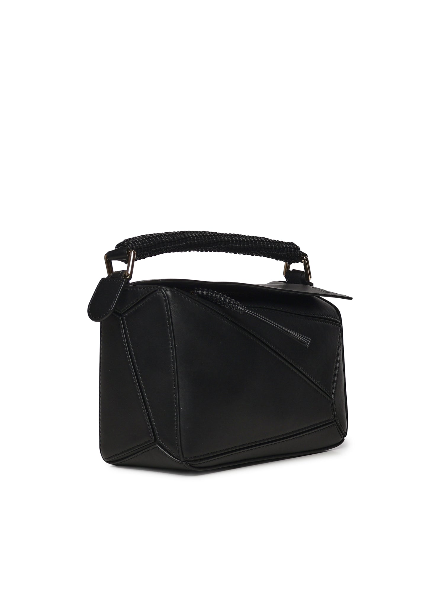 Borsa Puzzle piccola in pelle di vitello e nappa A510S21XDA 1100 LOEWE 