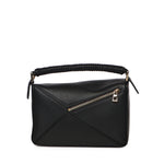 Borsa Puzzle piccola in pelle di vitello e nappa A510S21XDA 1100 LOEWE 