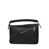 Borsa Puzzle piccola in pelle di vitello e nappa A510S21XDA 1100 LOEWE 