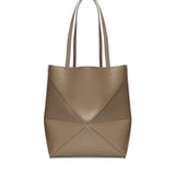 Borsa Puzzle Fold Tote media in pelle di vitello A657G50X01 2150 LOEWE 