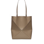 Borsa Puzzle Fold Tote media in pelle di vitello A657G50X01 2150 LOEWE 