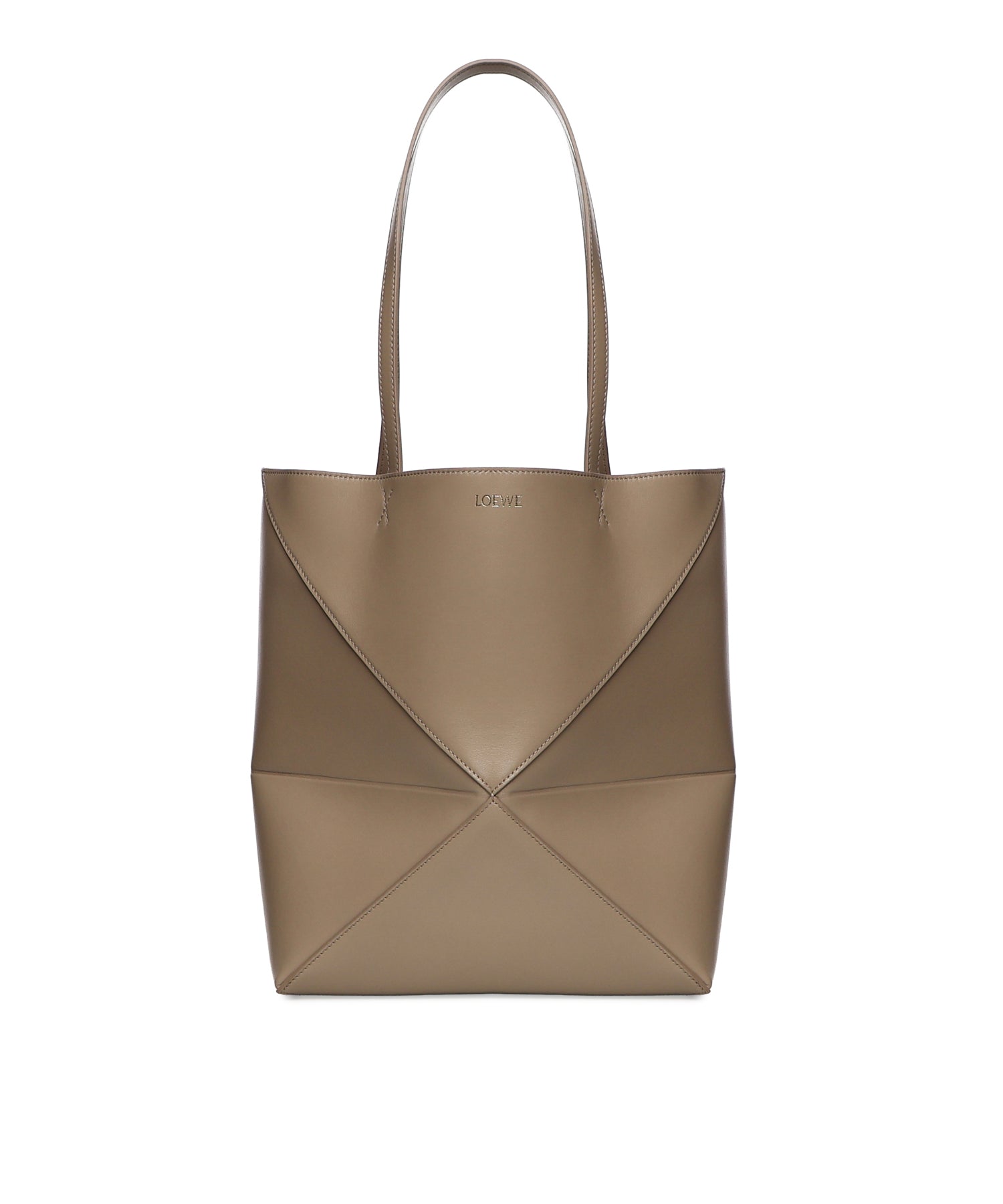 Borsa Puzzle Fold Tote media in pelle di vitello A657G50X01 2150 LOEWE 