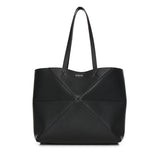 Borsa Tote Puzzle Fold media in pelle di vitello A779PEWX04 1100 LOEWE 