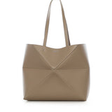 Borsa Tote Puzzle Fold media in pelle di vitello A779PEWX04 5541 LOEWE 