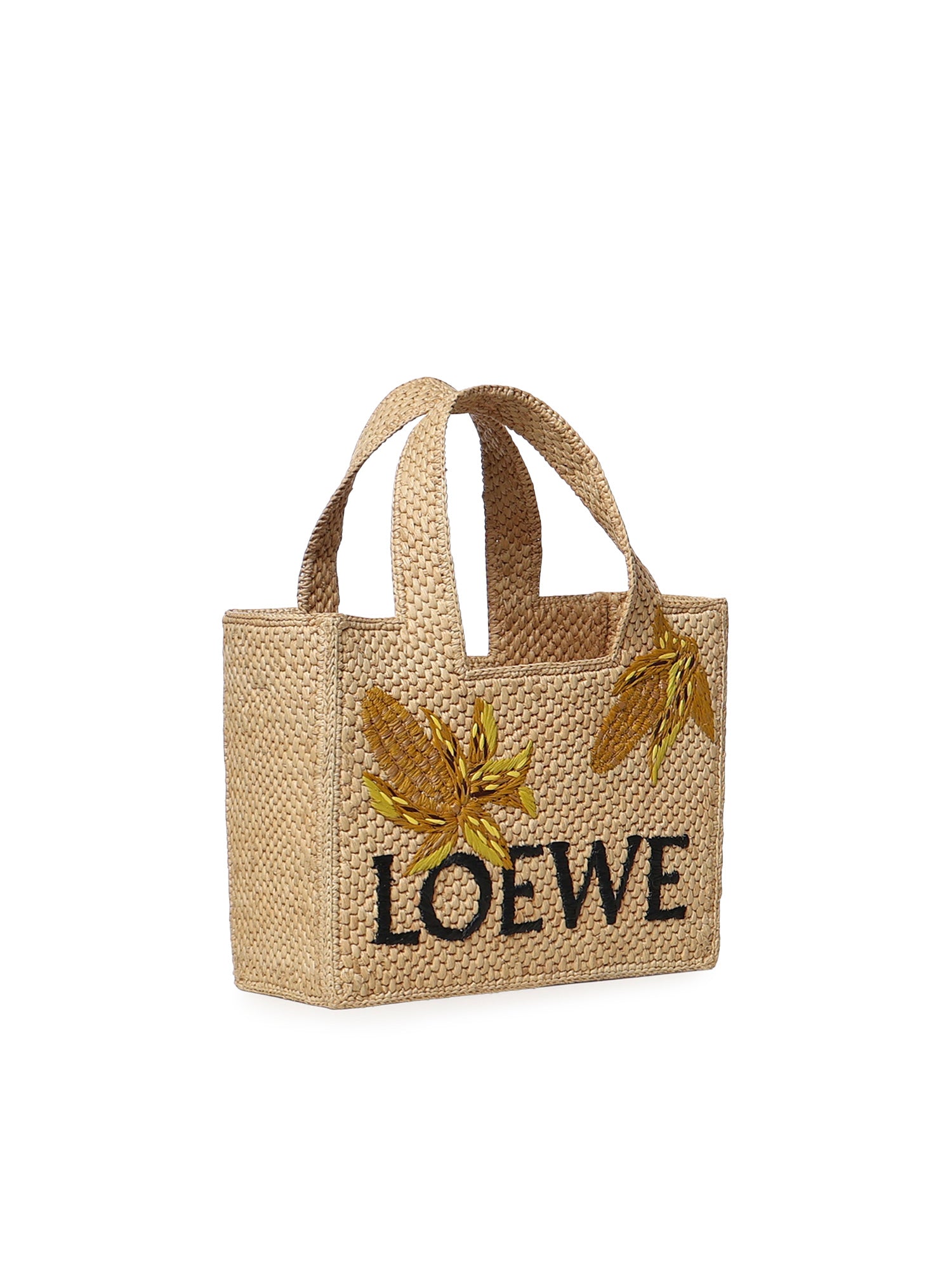 Borsa tote LOEWE Font piccola in rafia<BR/><BR/><BR/><BR/> ALF1B59X28 0151 LOEWE 