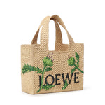 Borsa tote LOEWE Font piccola in rafia ALF1B59X33 2656 LOEWE 