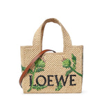 Borsa tote LOEWE Font piccola in rafia ALF1B59X33 2656 LOEWE 
