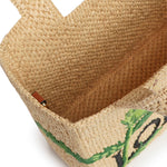 Borsa tote LOEWE Font piccola in rafia ALF1B59X33 2656 LOEWE 
