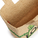 Borsa tote LOEWE Font piccola in rafia ALF1B59X33 2656 LOEWE 