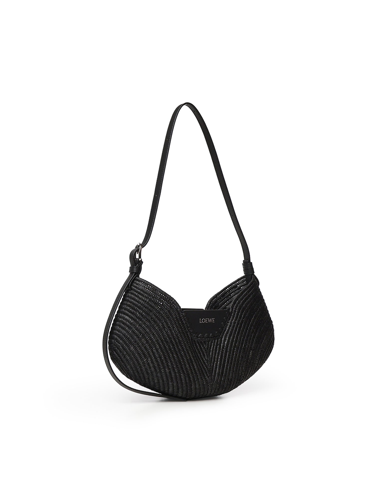 Borsa Loewe Swing in rafia e pelle ASWISWSX09 1100 LOEWE 