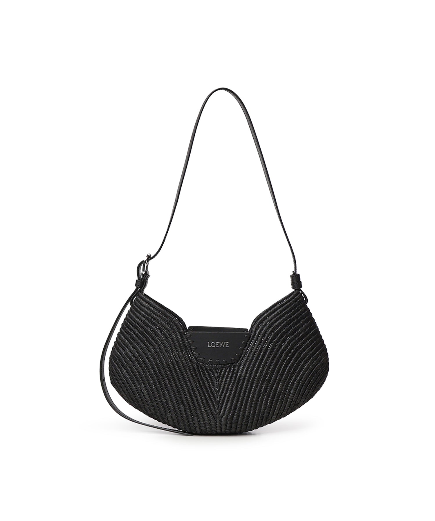 Borsa Loewe Swing in rafia e pelle ASWISWSX09 1100 LOEWE 