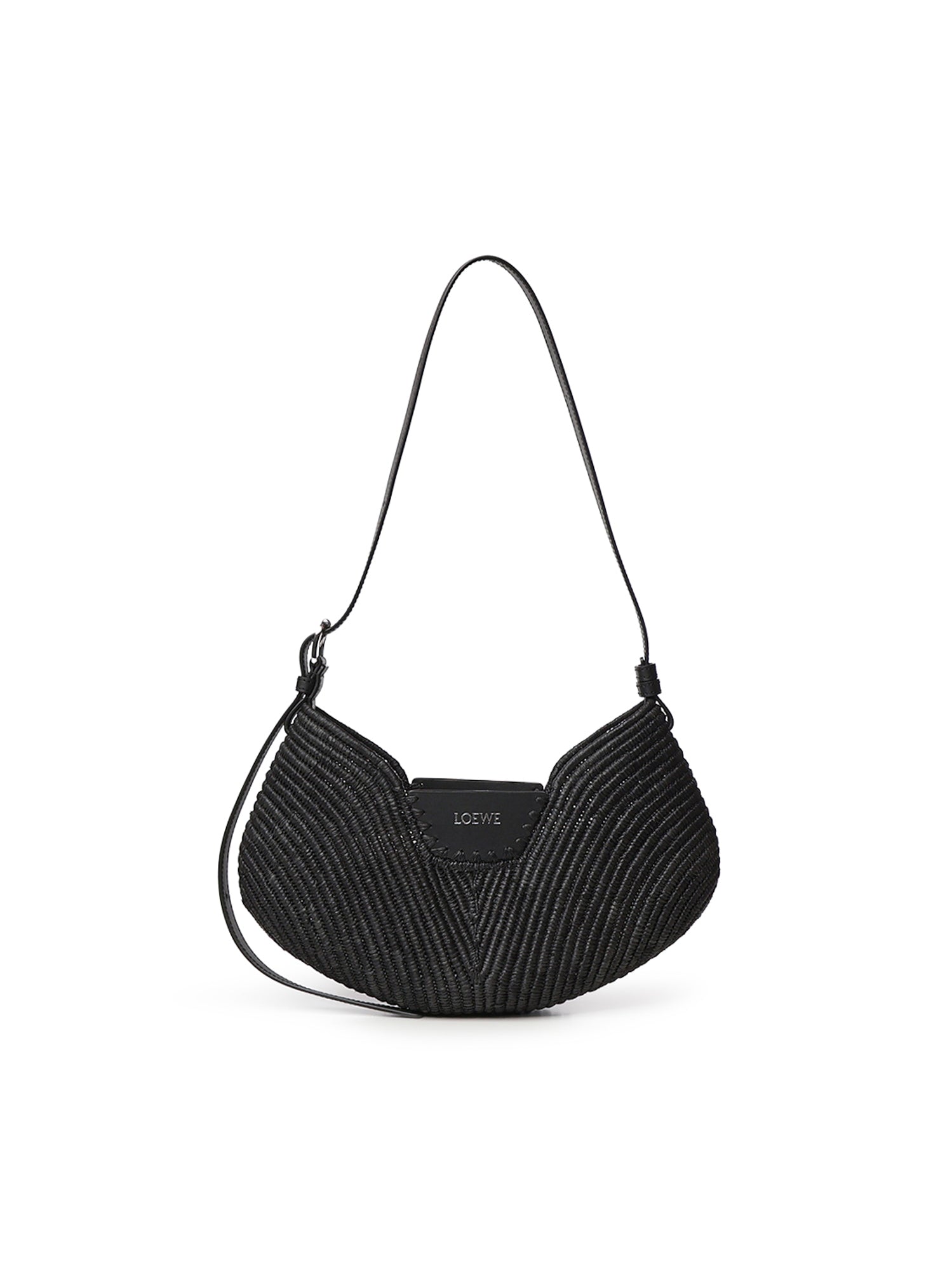 Borsa Loewe Swing in rafia e pelle ASWISWSX09 1100 LOEWE 