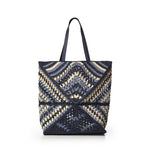 Borsa tote Puzzle Fold XL in rafia B779Q18X57 0150 LOEWE 