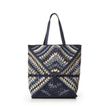 Borsa tote Puzzle Fold XL in rafia B779Q18X57 0150 LOEWE 