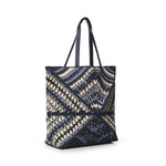 Borsa tote Puzzle Fold XL in rafia B779Q18X57 0150 LOEWE 