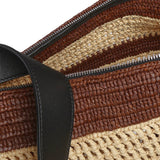 Borsa a secchiello Loop in rafia BB22LBMX04 9587 LOEWE 