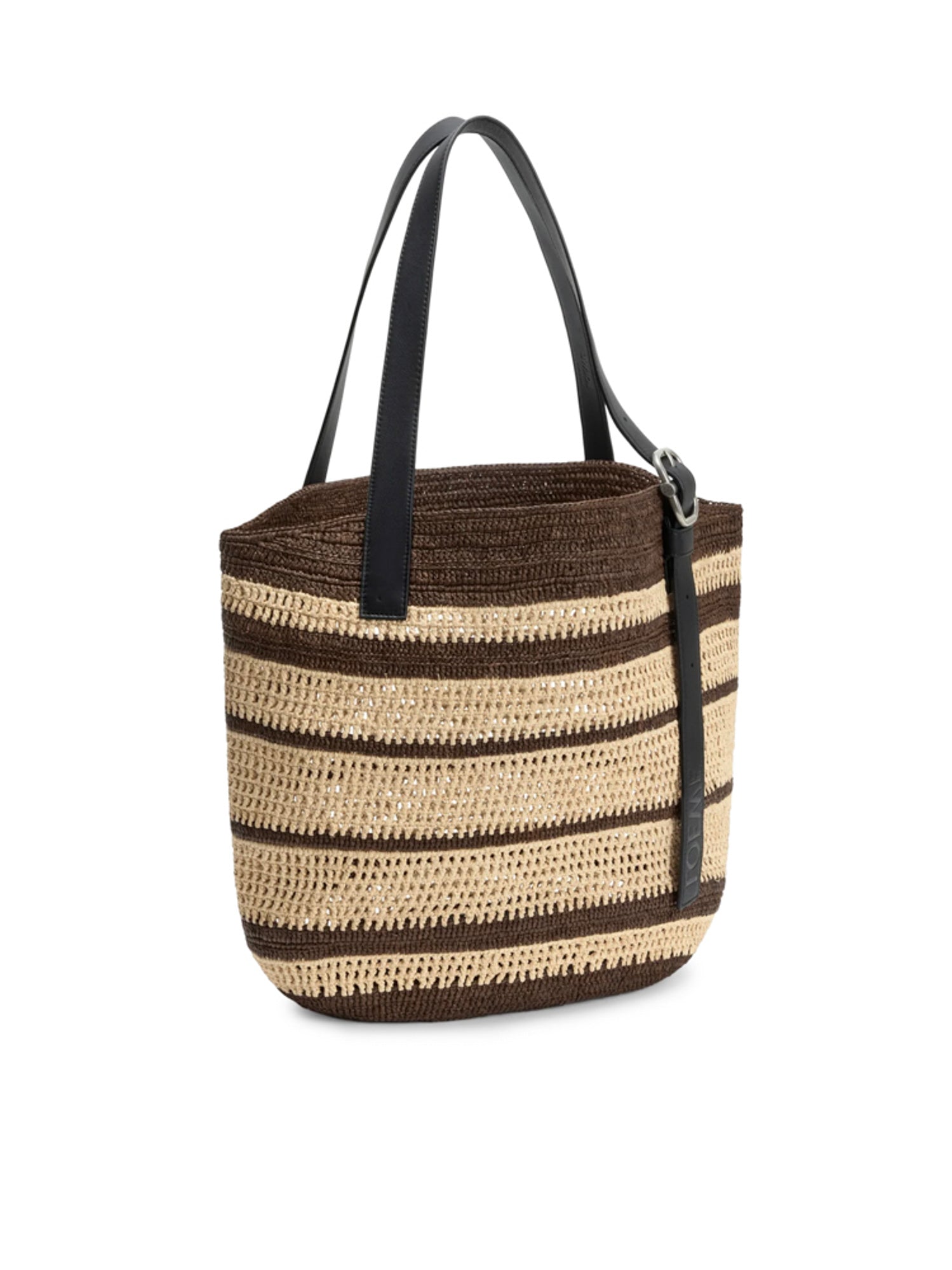 Borsa cesto Loop in rafia BB22LOBX01 9587 LOEWE 