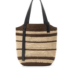 Borsa cesto Loop in rafia BB22LOBX01 9587 LOEWE 