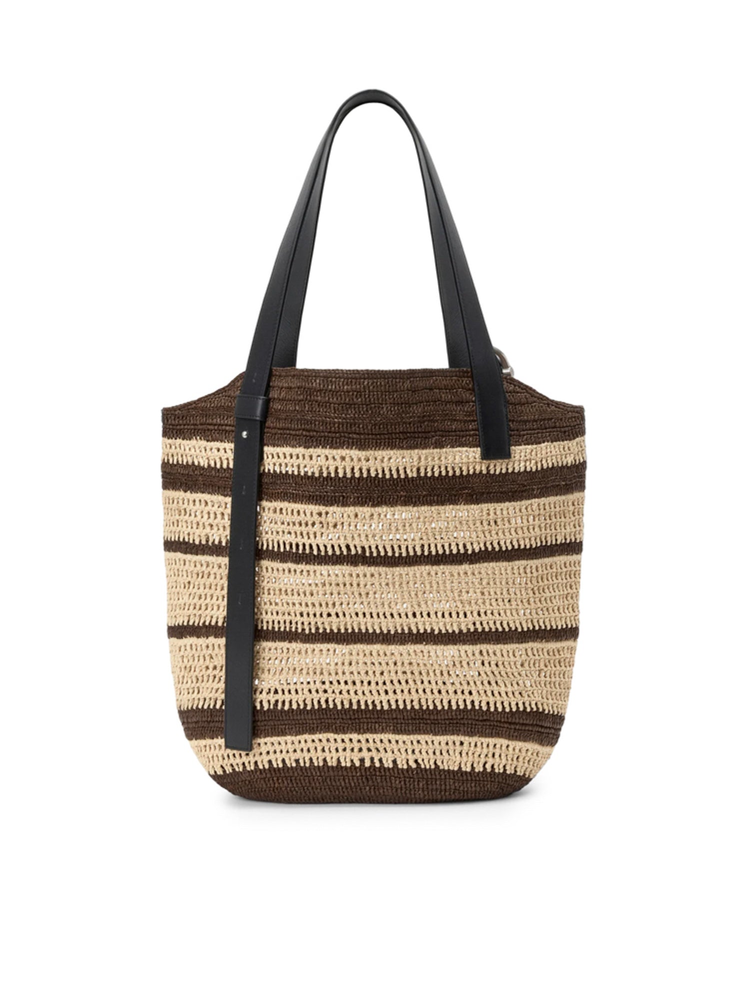 Borsa cesto Loop in rafia BB22LOBX01 9587 LOEWE 