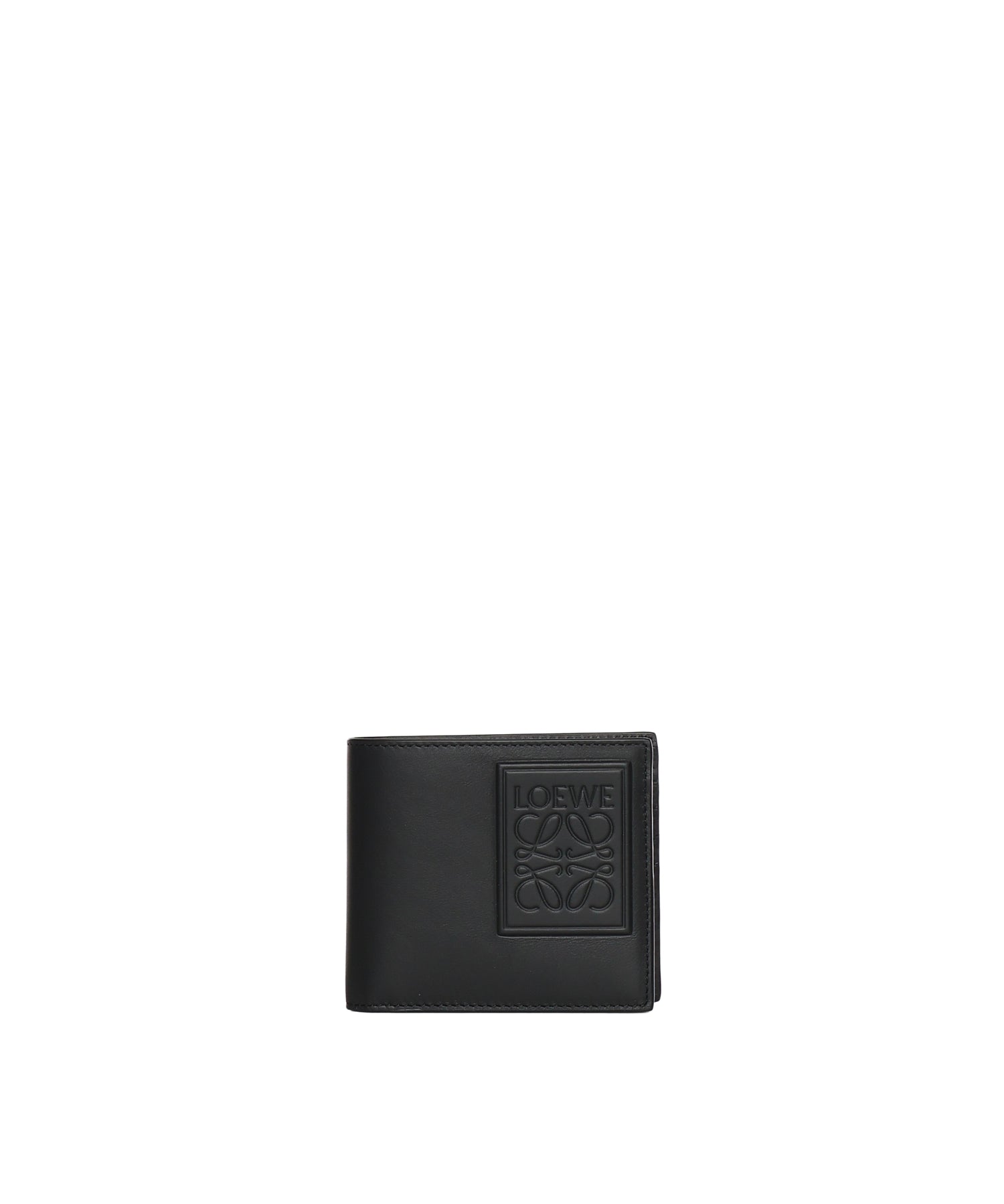 Portafoglio bifold in pelle di vitello C565302X07 1100 LOEWE 