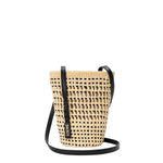 Borsa Braid in palma Iraca e pelle di vitello C630IMBX01 2165 LOEWE 