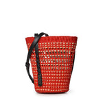 Borsa Braid media in palma Iraca e pelle di vitello C630IMBX02 7116 LOEWE 