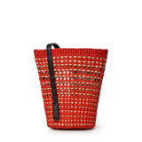 Borsa Braid media in palma Iraca e pelle di vitello C630IMBX02 7116 LOEWE 
