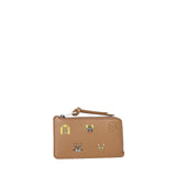 Portacarte con portamonete Cats in pelle di vitello<BR/><BR/> C643Z40XAH 9579 LOEWE 