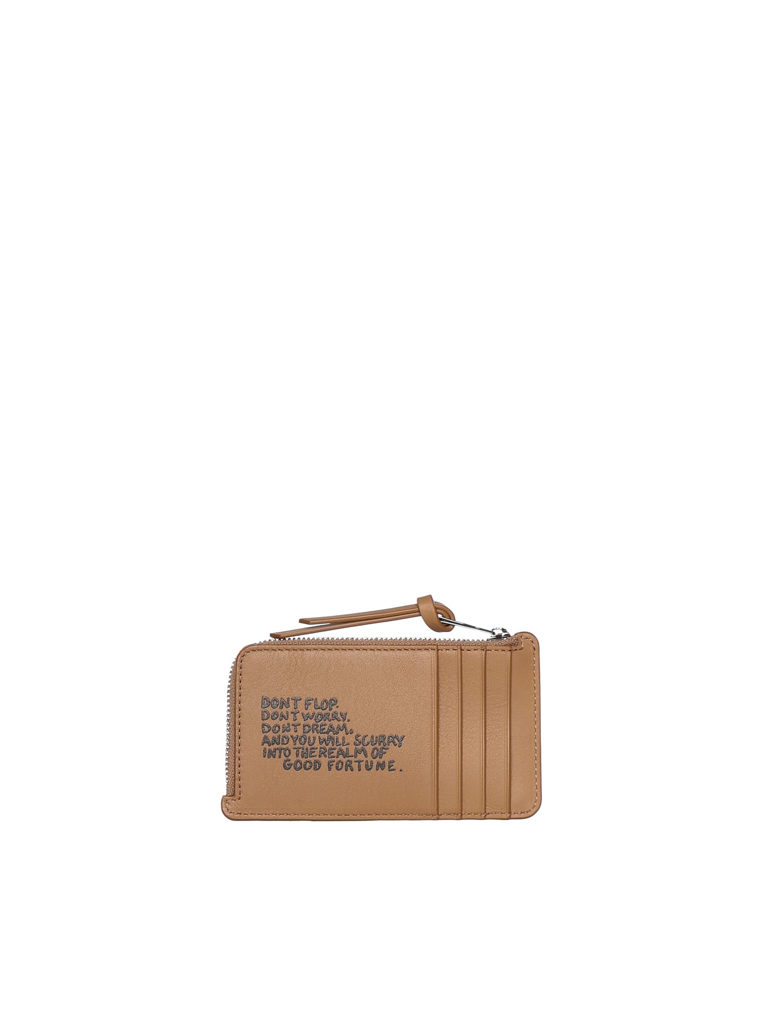 Portacarte con portamonete Cats in pelle di vitello<BR/><BR/> C643Z40XAH 9579 LOEWE 